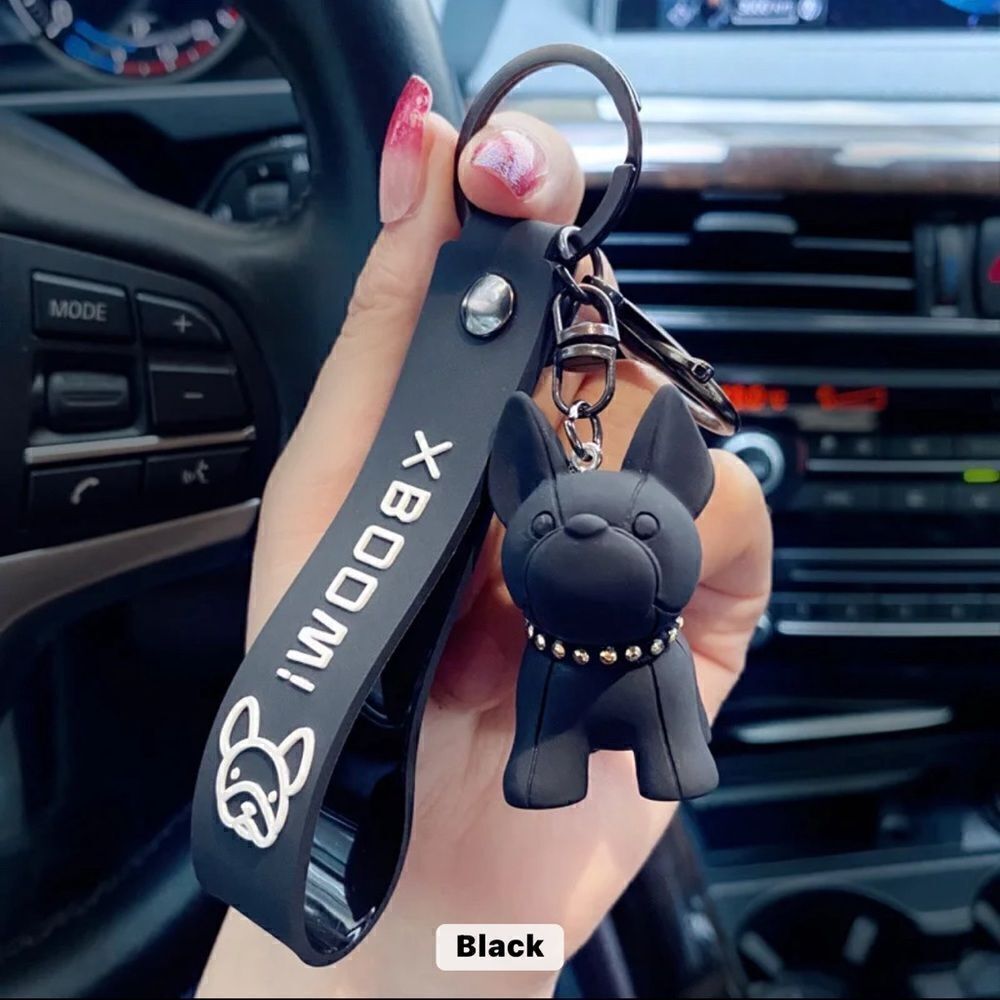 Decorative Keychain/Purse Charm BLACK - Picture 3 of 9